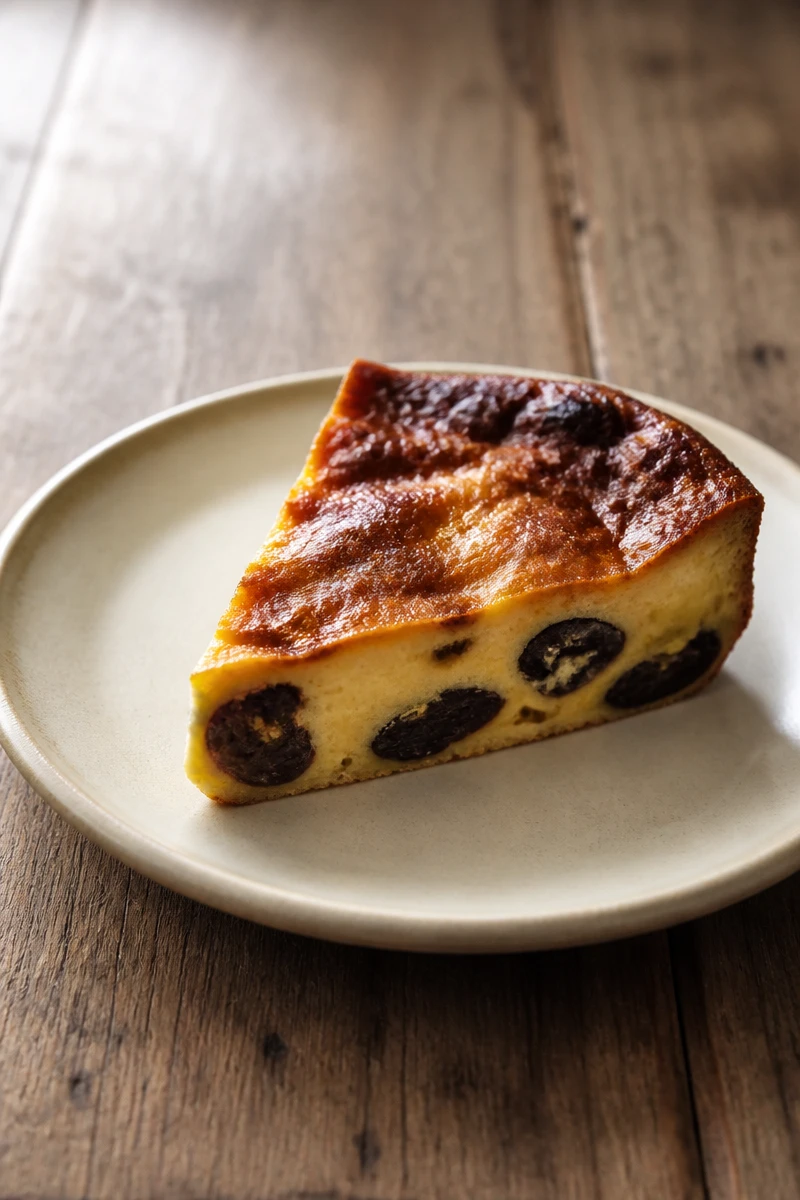 Far breton moelleux aux pruneaux