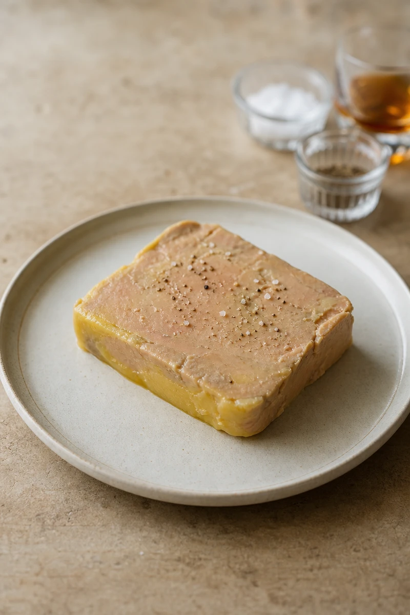 Terrine de foie gras au cognac