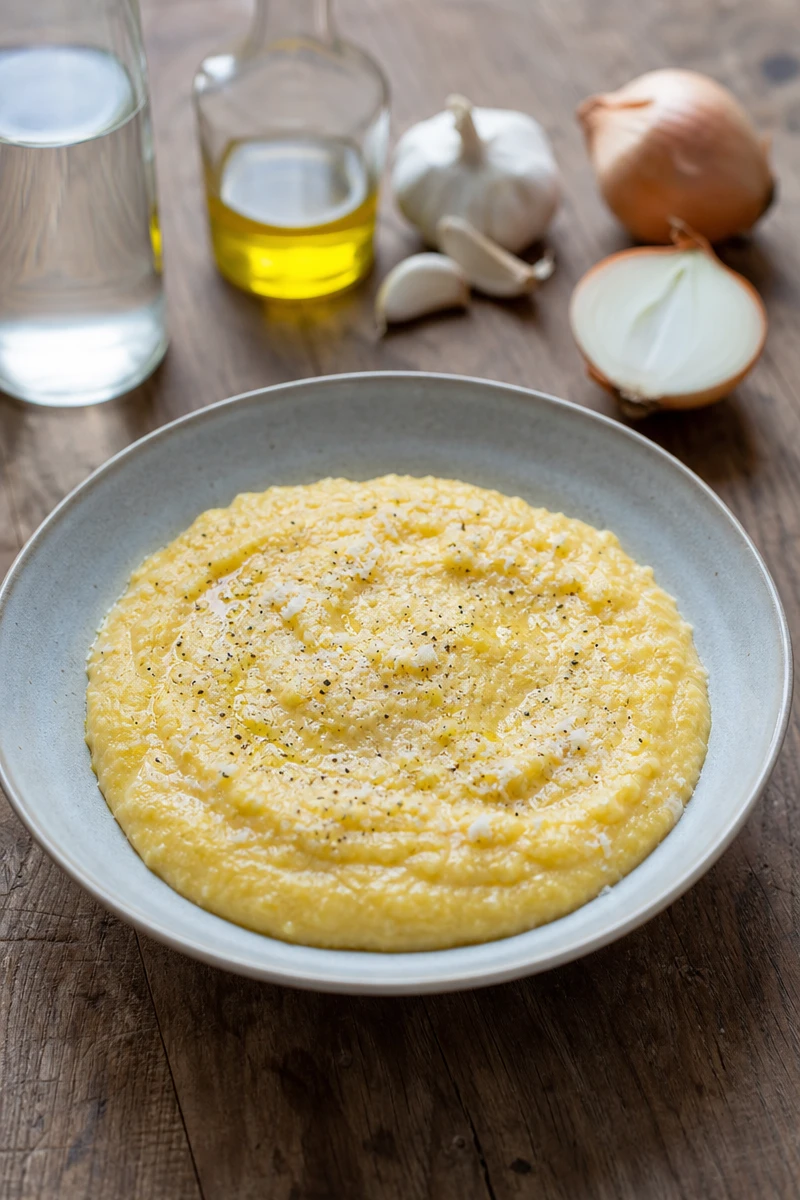 Polenta crémeuse au Thermomix