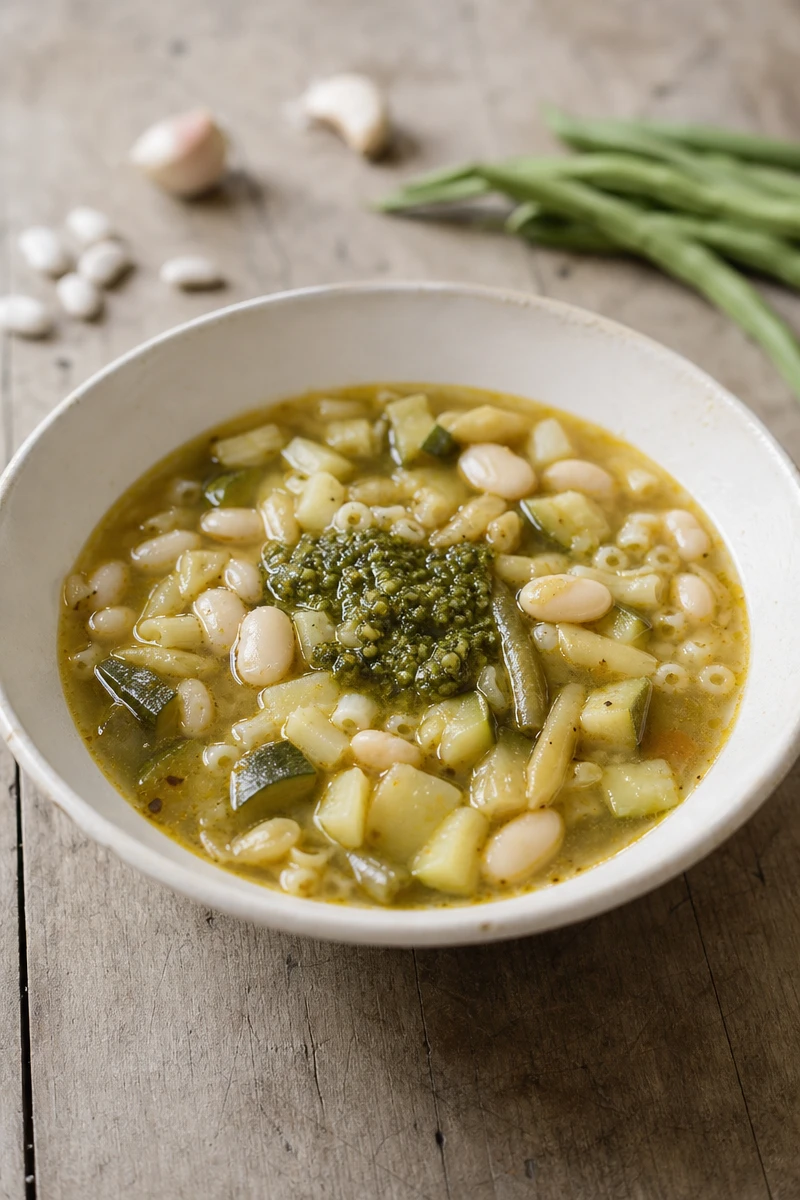 Soupe au pistou traditionnelle de Francette