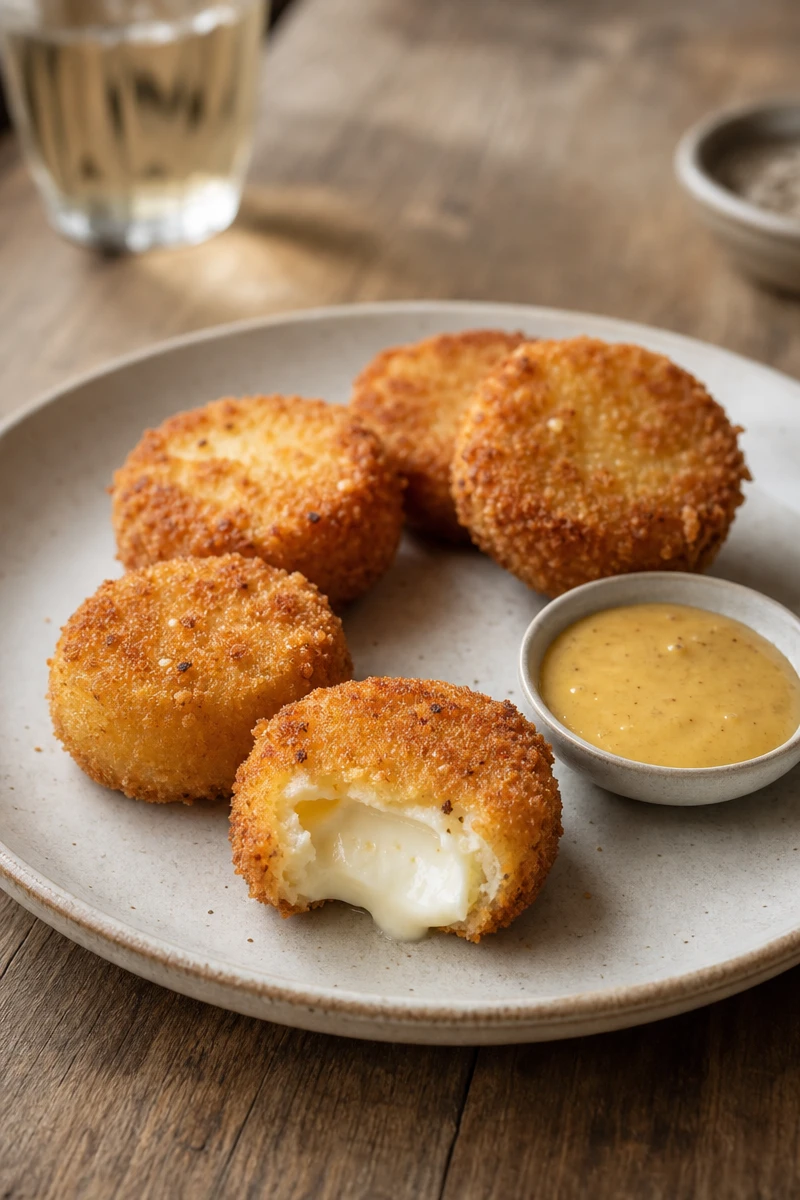 Chèvre chaud pané