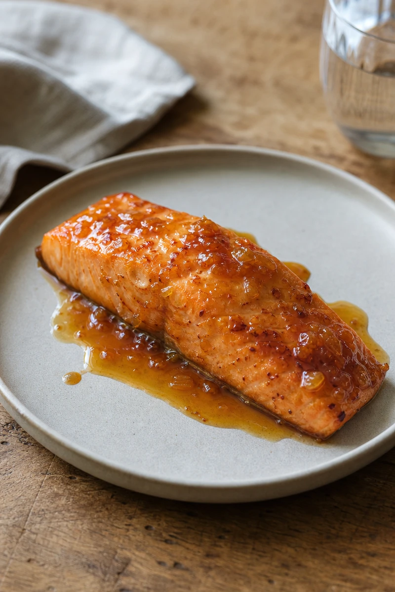Filets de saumon marinés au citron