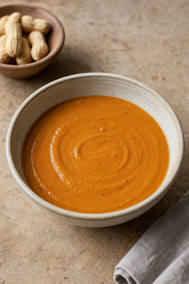 Sauce aux cacahuètes de Mory Sacko