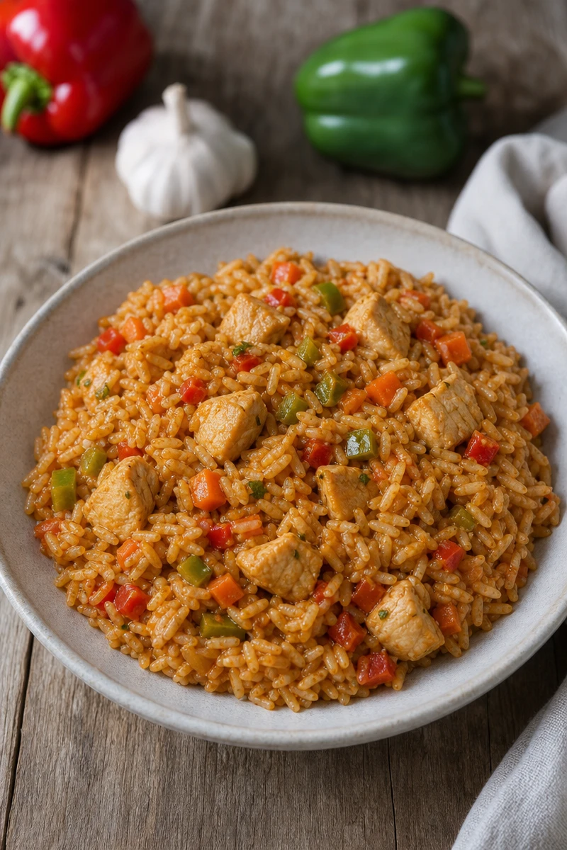 Riz au poulet - one pote pasta