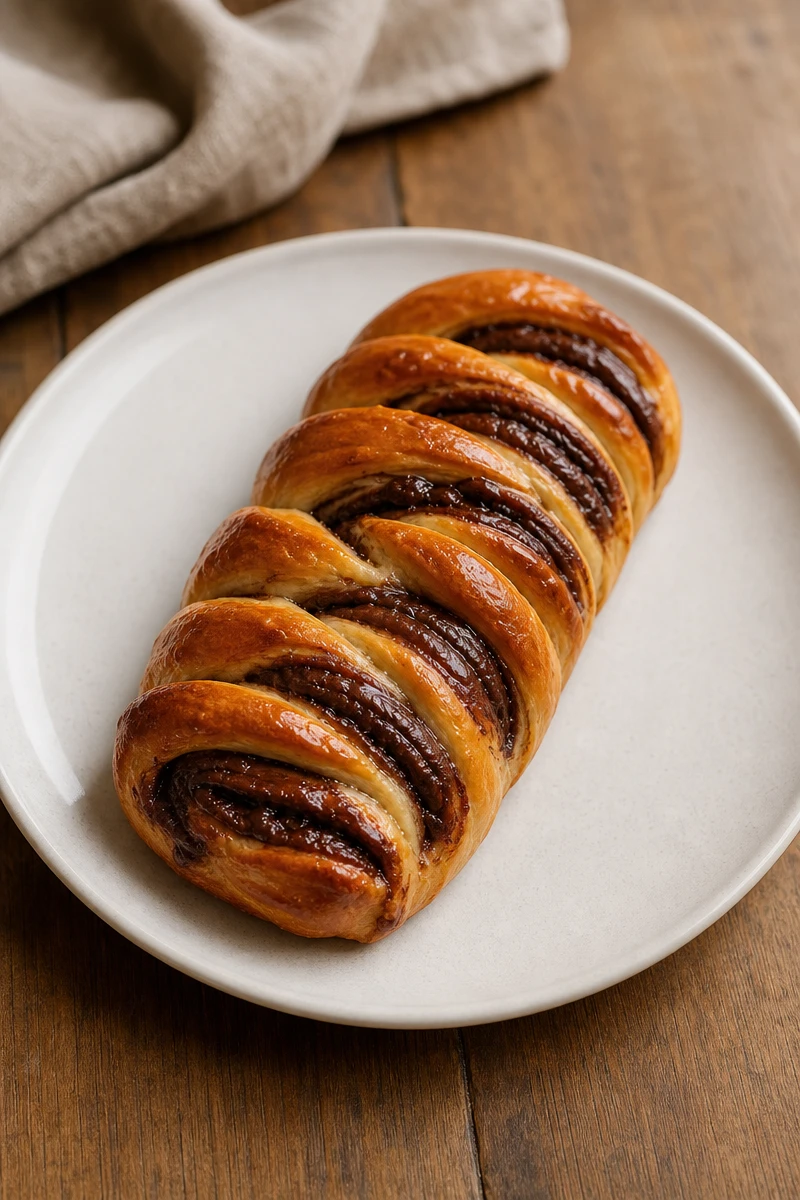 Brioches roulées au Nutella