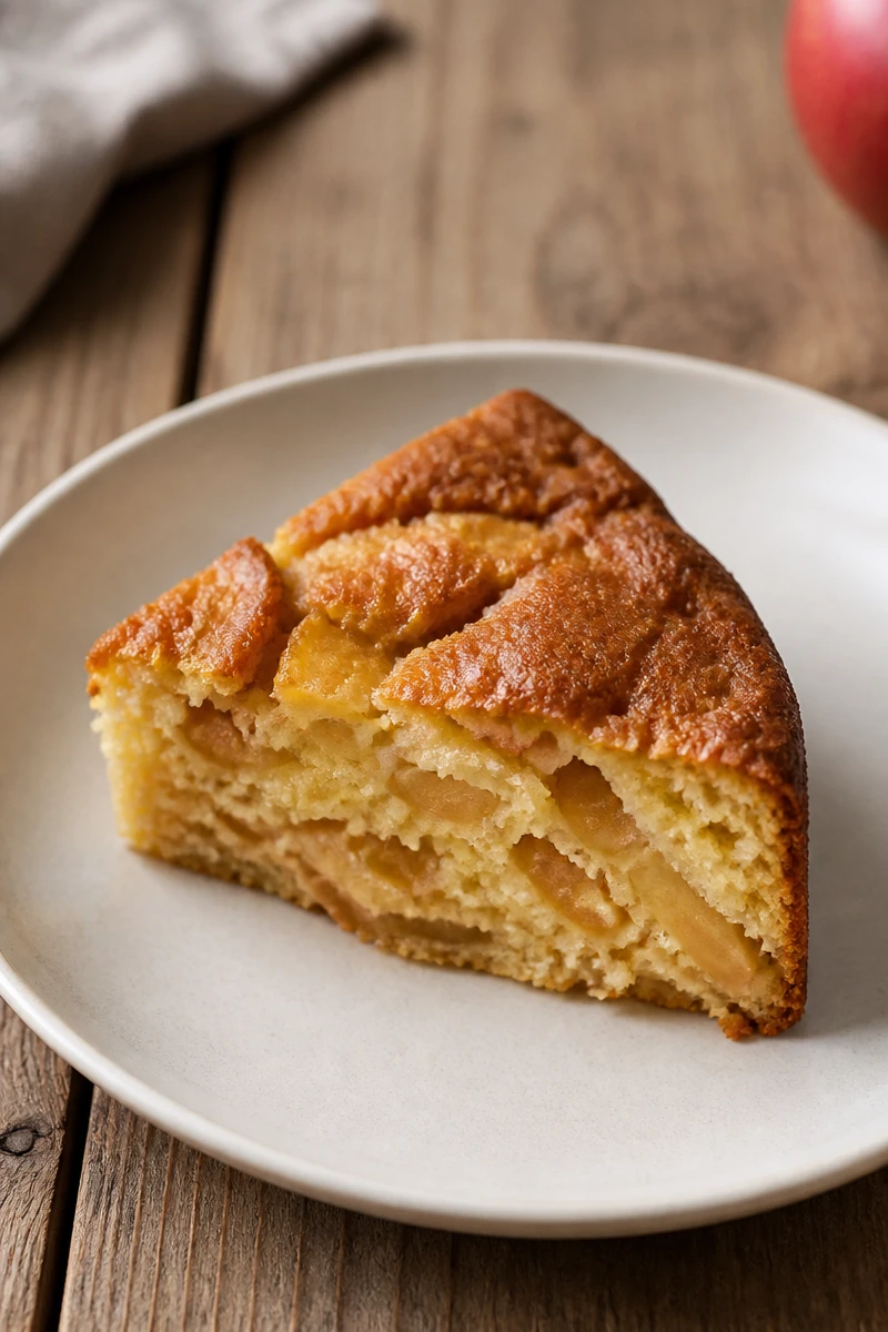 Gâteau moelleux aux pommes