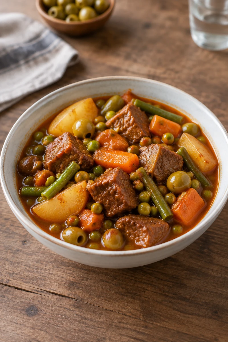 Marga aux légumes et aux olives
