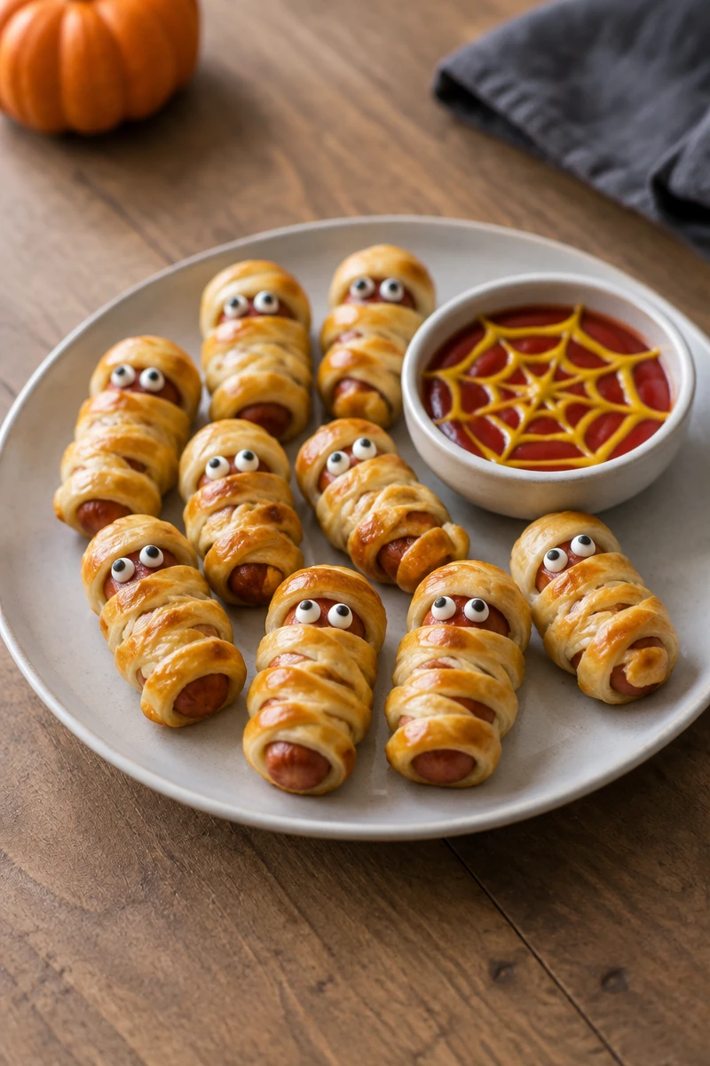 Momies feuilletées aux saucisses