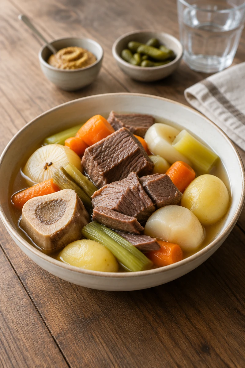 Pot-au-feu sans pommes de terre